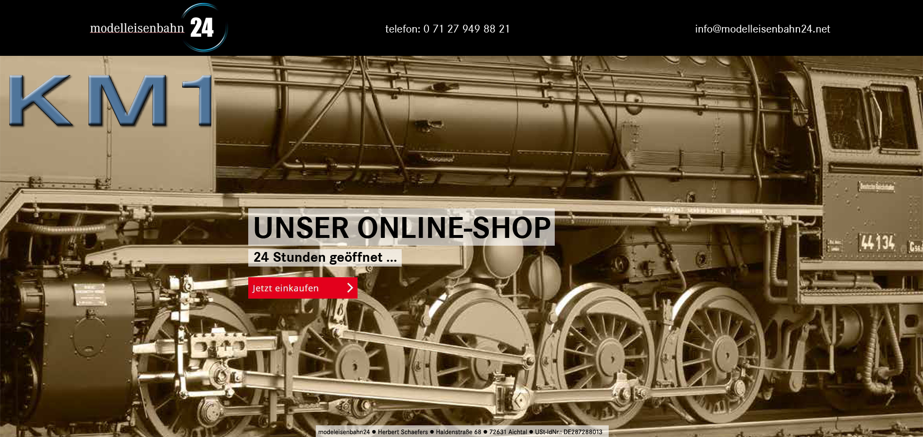 KM1 Modelleisenbahn aus Metall in Spur 1 Spur G Spur 0